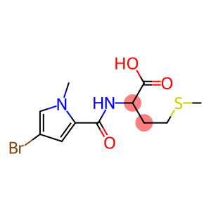 2-[(4-bromo-1-methyl-1H-pyrrol-2-yl)formamido]-4-(methylsulfanyl)butanoic acid