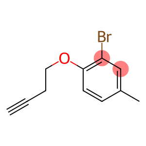 2-bromo-1-(but-3-yn-1-yloxy)-4-methylbenzene