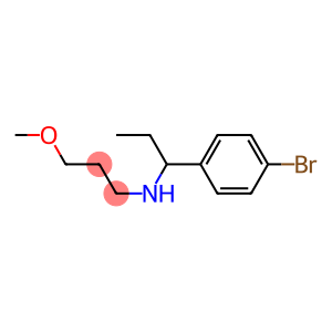 [1-(4-bromophenyl)propyl](3-methoxypropyl)amine