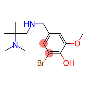 2-bromo-4-({[2-(dimethylamino)-2-methylpropyl]amino}methyl)-6-methoxyphenol