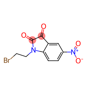 1-(2-bromoethyl)-5-nitro-2,3-dihydro-1H-indole-2,3-dione