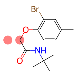 2-(2-bromo-4-methylphenoxy)-N-tert-butylpropanamide