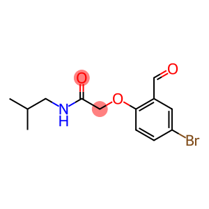 2-(4-bromo-2-formylphenoxy)-N-(2-methylpropyl)acetamide