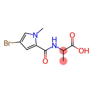 2-{[(4-bromo-1-methyl-1H-pyrrol-2-yl)carbonyl]amino}propanoic acid