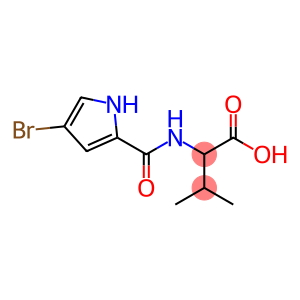 2-[(4-bromo-1H-pyrrol-2-yl)formamido]-3-methylbutanoic acid