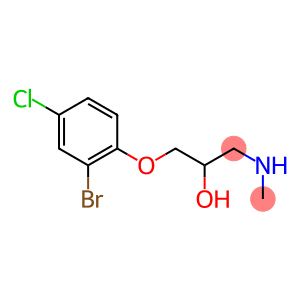 [3-(2-bromo-4-chlorophenoxy)-2-hydroxypropyl](methyl)amine