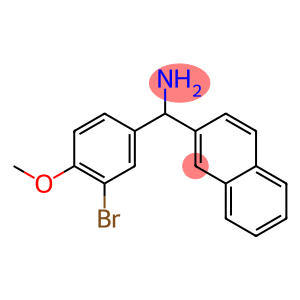 (3-bromo-4-methoxyphenyl)(naphthalen-2-yl)methanamine