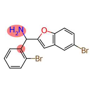 (5-bromo-1-benzofuran-2-yl)(2-bromophenyl)methanamine