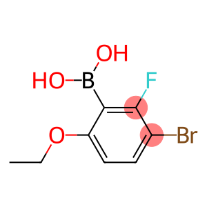 3-溴-6-乙氧基-2-氟苯硼酸