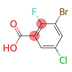 3-Bromo-5-Chloro-2-fluorobenzoic acid