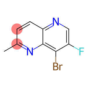 8-BroMo-7-fluoro-2-Methyl-1,5-naphthyridine