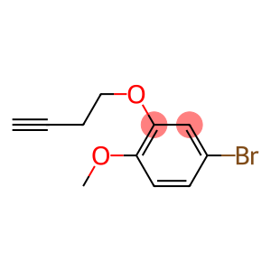 4-broMo-2-(but-3-ynyloxy)-1-Methoxybenzene