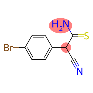 2-(4-broMophenyl)-2-cyanoethanethioaMide