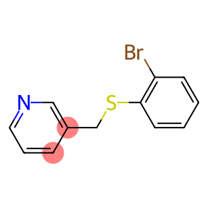 3-(((2-broMophenyl)thio)Methyl)pyridine