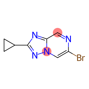 6-broMo-2-cyclopropyl-[1,2,4]triazolo[1,5-a]pyrazine