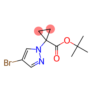 1-(4-BroMo-pyrazol-1-yl)-cyclopropanecarboxylic acid tert-butyl ester