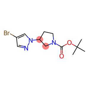 3-(4-BroMo-pyrazol-1-yl)-pyrrolidine-1-carboxylic acid tert-butyl ester