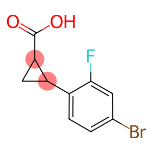 4-Bromo-1-(2-carboxycycloprop-1-yl)-2-fluorobenzene