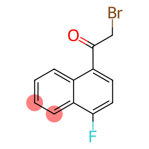 2-Bromo-1-(4-fluoronaphthalen-1-yl)ethan-1-one, 1-(2-Bromoacetyl)-4-fluoronaphthalene