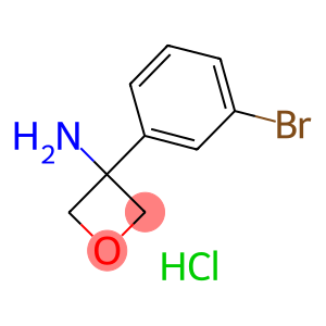 3-(3-Bromophenyl)oxetan-3-amine hydrochloride, 3-(3-Aminooxetan-3-yl)bromobenzene hydrochloride