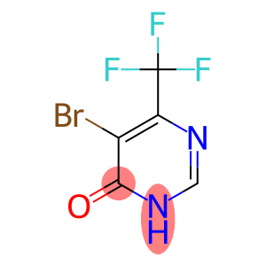 5-Bromo-6-(trifluoromethyl)pyrimidin-4-one