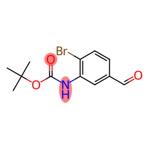 (2-BroMo-5-forMyl-phenyl)-carbaMic acid tert-butyl ester