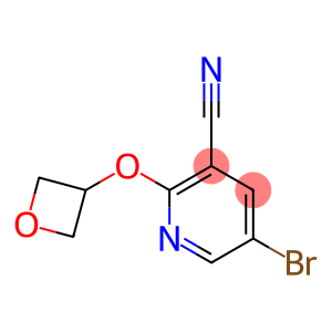 5-bromo-2-(oxetan-3-yloxy)pyridine-3-carbonitrile