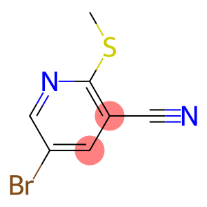 5-bromo-2-(methylthio)pyridine-3-carbonitrile