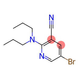 5-bromo-2-(dipropylamino)pyridine-3-carbonitrile