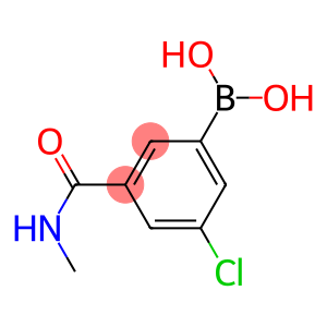 3-Borono-5-chloro-N-methylbenzamide