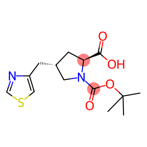 BOC-(S)-GAMMA-(4-THIAZOLYLMETHYL)-L-PROLINE