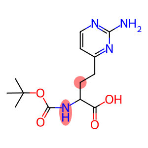 BOC-(R, S)-2-AMINO-4-[(2-AMINO)PYRIMIDINYL]BUTANOIC ACID