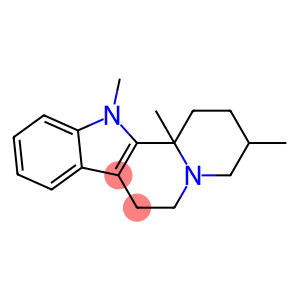 1,2,3,4,6,7,12,12b-Octahydro-3,12,12b-trimethylindolo[2,3-a]quinolizine