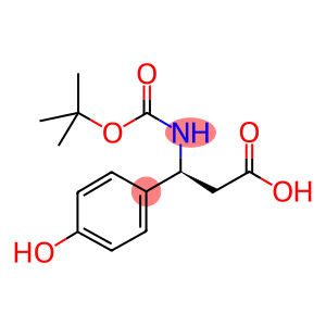 BOC-(S)-3-AMINO-3-(4-HYDROXY-PHENYL)-PROPIONIC ACID