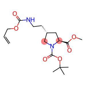 NA-BOC-(TRANS-4-ALLOC-AMINOETHYL)-PROLINE METHYL ESTER