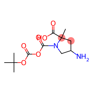 1-Boc-2-methyl4-aminopyrrolidine-1,2-dicarboxylate