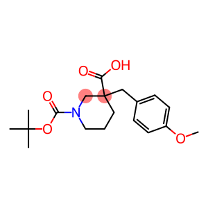 1-BOC-3-(4-METHOXY-BENZYL)-PIPERIDINE-3-CARBOXYLIC ACID