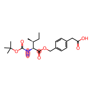 BOC-L-ILE-O-CH2-PHI-CH2-COOH