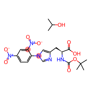 N-ALPHA-T-BUTYLOXYCARBONYL-N-IM-(2,4-DINITROPHENYL)-L-HISTIDINE ISOPROPANOL