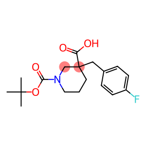 1-BOC-3-(4-FLUORO-BENZYL)-PIPERIDINE-3-CARBOXYLIC ACID