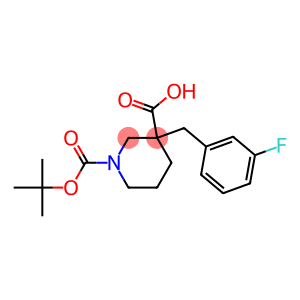 1-Boc-3-(3-fluorobenzyl) Piperidine-3-Carboxylic Acid