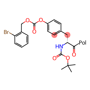 BOC-O-(2-BROMOBENZYLOXYCARBONYL)-D-TYROSINE-MERRIFIELD RESIN