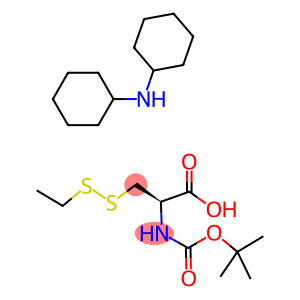 N-ALPHA-BUTOXYCARBONYL-S-ETHYLTHIO-L-CYSTEINE DICYCLOHEXYLAMMONIUM SALT