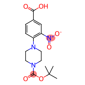 4-[(TERT-BUTOXYCARBONYL)-PIPERAZIN-1-YL]-3-NITROBENZOIC ACID