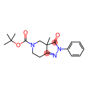 5-BOC-3A-METHYL-3-OXO-2-PHENYL-2,3,3A,4,6,7-HEXAHYDROPYRAZOLO[4,3-C]PYRIDINE