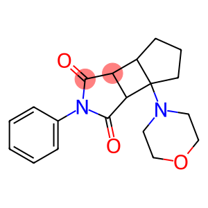 3b-morpholino-2-phenylperhydrocyclopenta[3,4]cyclobuta[c]pyrrole-1,3-dione