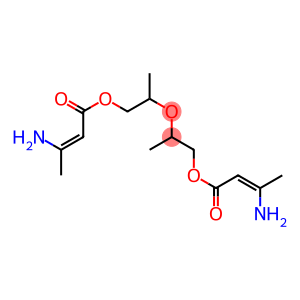 Bis[(Z)-3-amino-2-butenoic acid](2,4-dimethyl-3-oxapentane-1,5-diyl) ester