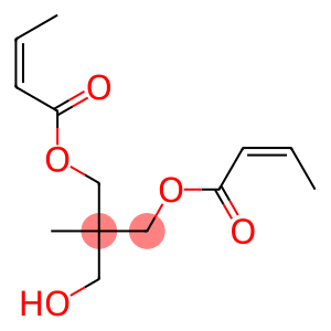 Bis[(Z)-2-butenoic acid]2-hydroxymethyl-2-methyl-1,3-propanediyl ester