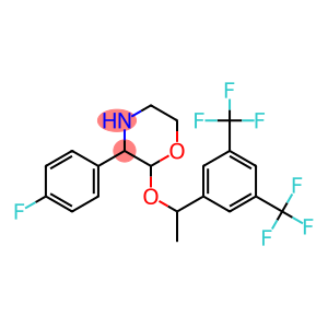 2-((1-(3,5-bis(trifluoromethyl)phenyl)ethyl)oxy)-3-(4-fluorophenyl)morpholine