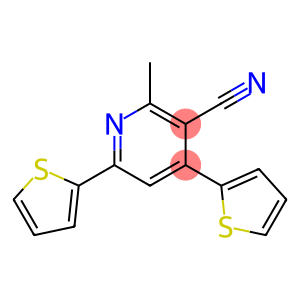 4,6-Bis(2-thienyl)-3-cyano-2-methylpyridine